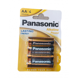 Panasonic Alkaliczne baterie AA 4 szt.