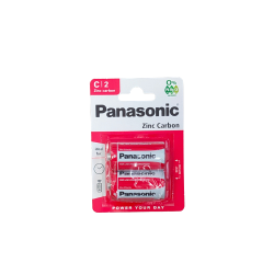 Panasonic Zinc Carbon baterie R14 2 szt.