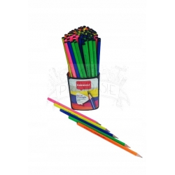 Ołówek trójkątny Nataraj neon HB