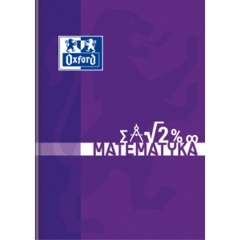 Brulion A5 80k kratka margines szyty MATEMATYKA 400128310 OXFORD