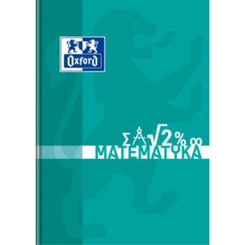 Brulion A5 80k kratka margines szyty MATEMATYKA 400128310 OXFORD