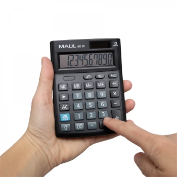 Kalkulator biurowy COMPACT MC10 10-pozycyjny czarny 72654/90 ML MAUL