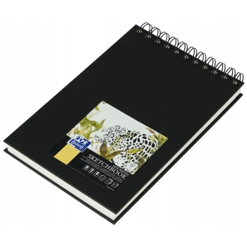 Szkicownik MIX MEDIA Sketchbook A5 40k 225g czarny 400152645 OXFORD