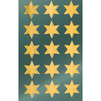 Naklejki Z-Design - złote gwiazdy 52801 AVERY ZWECKFORM