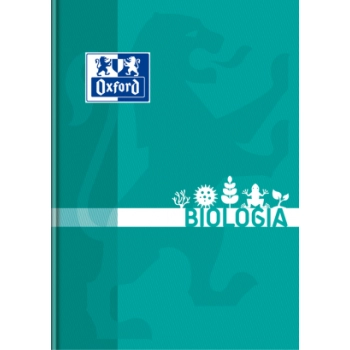 Brulion A5 80k kratka margines szyty BIOLOGIA 400128286 OXFORD