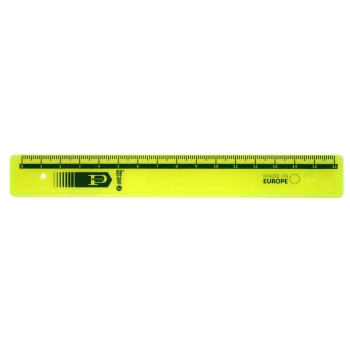 Zestaw kreślarski fluorescencyjny z linijką 16cm MemoBe MK108-00