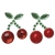 Kryształki Craft-Fun Series 8 szt. cherry czerwono-zielony 506550 TITANUM
