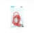 Kabel USB -> microUSB 1m 2A czerwony OMEGA BAJA (44342)