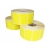 Etykieta polipropylenowa na roli 70x32mm (1000szt) żółta BULK gilza 40mm