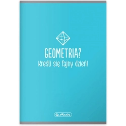 Zeszyt A5 32k gładki GEOMETRIA 9583352 HERLITZ