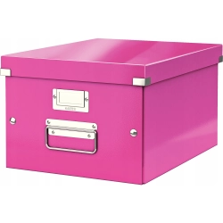 Pudełko do przechowywania Click&Store A4 WOW różowe 200x281x370mm 60440023 LEITZ