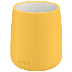 Kubek na długopisy Leitz Cosy, żółty 53290019