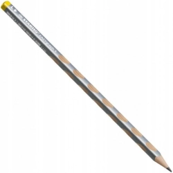 Ołówek EASYgraph S Metallic HB srebrny L 325/09-HB-6 STABILO