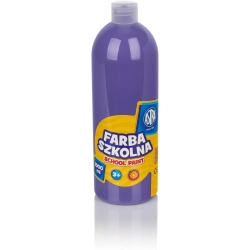 Farba szkolna Astra 1000 ml - fioletowa 301217058 ASTRA