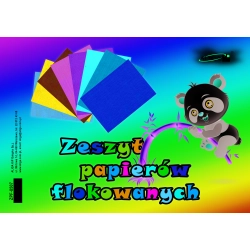 Zeszyt papierów flokowanych efekt zamszu B5 ZPF-8507 ALIGA