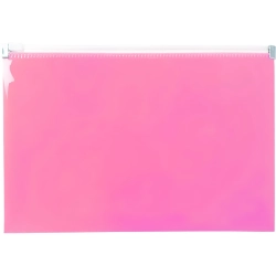 Teczka na suwak A5 pastel różowy TSP-A5-01 BIURFOL
