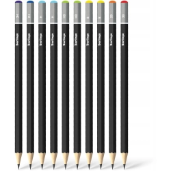 Zestaw ołówków 10 szt. 3H-3B 231866 BERLINGO