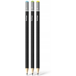 Zestaw ołówków 3 szt. H, HB, B 231868 BERLINGO