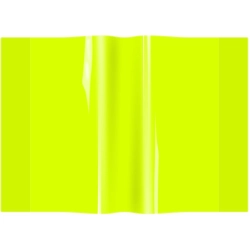 Okładka zeszytowa A4 pvc neon żółty (10) OZN-A4-02 BIURFOL