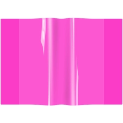 Okładka zeszytowa A5 pvc neon różowy (10) OZN-A5-01 BIURFOL