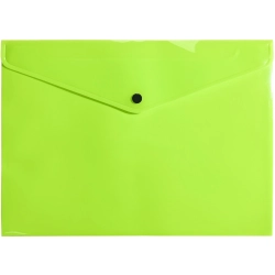 Teczka koperta A4 PP neon żółty TK-NEON-A4-02 BIURFOL