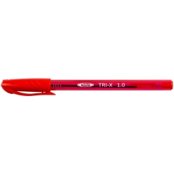 Długopis TRI X COLOR czerwony 78814 TODAYS