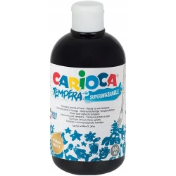 Farba TEMPERA czarna CARIOCA 500ml 170-2358