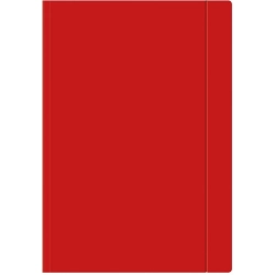 Teczka z gumką ekonomiczna NATUNA A4 (10szt) czerwona 320g