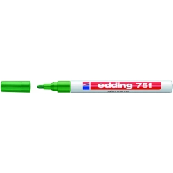 Marker lakierowy 1-2mm 751 zielony okrągła końcówka 751/004/ZI EDDING