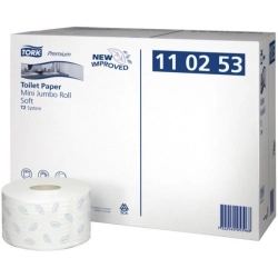 Papier toaletowy TORK T2 Premium Mini JUMBO makulatura/biały (12) 2w 170m 110253/2000488