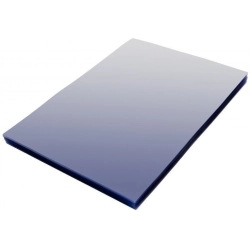 Okładka foliowa do bindowania A4 NATUNA niebieska przezroczysta 0,20mm (100szt)