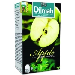 Herbata DILMAH (20 torebek) czarna z aromatem Jabłko