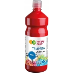 Farba TEMPERA Premium 1000ml czerwona HAPPY COLOR 3310 1000-2