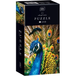 Puzzle 250 Colourful Nature 1 PEACOCK INTERDRUK