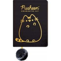 Notes pluszowy A5 96k PUSHEEN GOLD mkmo St.Majewski