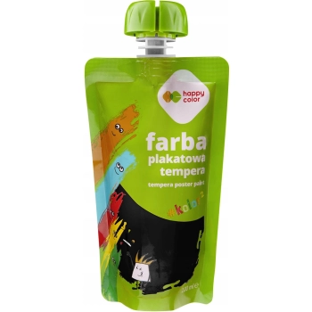 Farba plakatowa tempera czarna 100ml HA 3310 0100-9 HAPPY COLOR