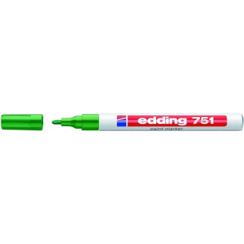 Marker lakierowy 1-2mm 751 zielony okrągła końcówka 751/004/ZI EDDING
