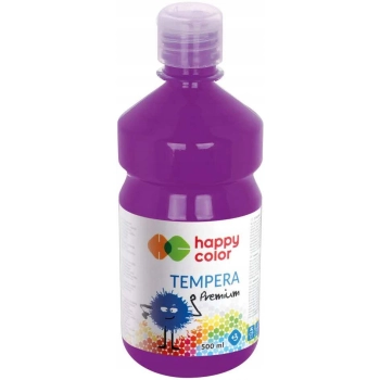 Farba TEMPERA Premium 500ml śliwkowa HAPPY COLOR HA 3310 500-63