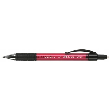Ołówek automatyczny 0,5mm czerwony GRIP-MATIC FC137521 FABER-CASTELL