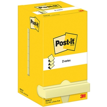 Bloczek 3M POST-IT Z-Notes R-330 76x76mm 100k ( 12 bloczków ) 70005288421